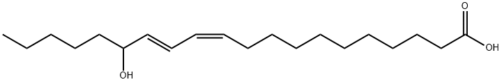 (+/-)-15-HYDROXY-11Z,13E-EICOSADIENOIC ACID Struktur