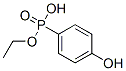 Phosphonic acid, (4-hydroxyphenyl)-, monoethyl ester Struktur