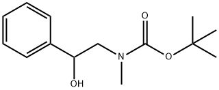 (2-HYDROXY-2-PHENYL-ETHYL)-METHYL-CARBAMIC ACID TERT-BUTYL ESTER Struktur