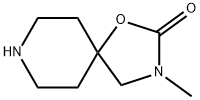 3-methyl-1-oxa-3,8-diazaspiro[4.5]decan-2-one(SALTDATA: HCl) Struktur