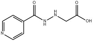 4-Pyridinecarboxylicacid,2-(carboxymethyl)hydrazide(9CI) Struktur