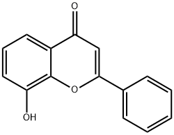 8-Hydroxyflavone Struktur