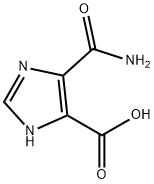 1H-Imidazole-4-carboxylicacid,5-(aminocarbonyl)-(9CI) Struktur