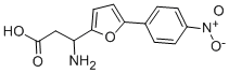 3-AMINO-3-[5-(4-NITROPHENYL)-FURAN-2-YL]-PROPIONIC ACID Struktur