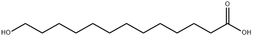 13-Hydroxytridecanoic acid Struktur