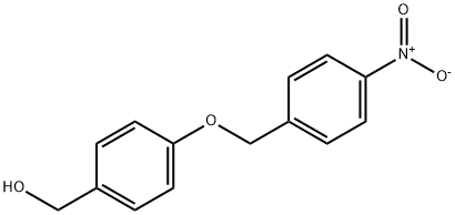 (4-[(4-NITROBENZYL)OXY]PHENYL)METHANOL Struktur