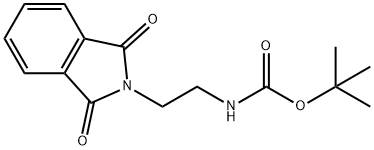 N-1-BOC-2-(1',3'-DIHYDRO-1',3'-DIOXO-2'H-ISOINDOL-2'-YL) ETHYLAMINE Struktur