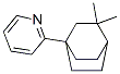 Pyridine, 2-(3,3-dimethylbicyclo[2.2.2]oct-1-yl)- (9CI) Struktur