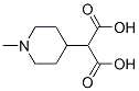 Propanedioic acid, (1-methyl-4-piperidinyl)- (9CI) Struktur