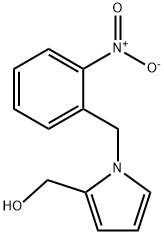 1H-Pyrrole-2-Methanol, 1-[(2-nitrophenyl)Methyl]- Struktur