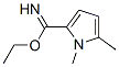 1H-Pyrrole-2-carboximidicacid,1,5-dimethyl-,ethylester(9CI) Struktur