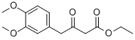 4-(3,4-DIMETHOXY-PHENYL)-3-OXO-BUTYRIC ACID ETHYL ESTER Struktur