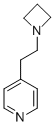 Pyridine, 4-[2-(1-azetidinyl)ethyl]- (9CI) Struktur