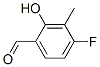 Benzaldehyde, 4-fluoro-2-hydroxy-3-methyl- (9CI) Struktur