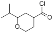 2H-Pyran-4-carbonylchloride,tetrahydro-2-(1-methylethyl)-(9CI) Struktur