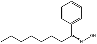 1-Phenyloctane-1-oneoxime Struktur