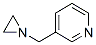 Pyridine, 3-(1-aziridinylmethyl)- (9CI) Struktur