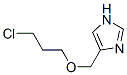 1H-Imidazole,  4-[(3-chloropropoxy)methyl]-  (9CI) Struktur