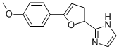 2-[5-(4-METHOXY-PHENYL)-FURAN-2-YL]-1H-IMIDAZOLE Struktur