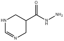 5-Pyrimidinecarboxylicacid,1,4,5,6-tetrahydro-,hydrazide(9CI) Struktur