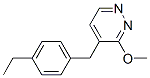 Pyridazine, 4-[(4-ethylphenyl)methyl]-3-methoxy- (9CI) Struktur