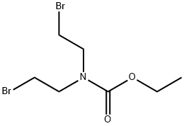 ETHYL BIS(2-BROMOETHYL)CARBAMATE Struktur