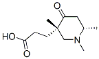 3-Piperidinepropanoicacid,1,3,6-trimethyl-4-oxo-,cis-(9CI) Struktur