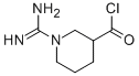 3-Piperidinecarbonyl chloride, 1-(aminoiminomethyl)- (9CI) Struktur