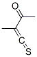 3-Buten-2-one, 3-methyl-4-thioxo- (9CI) Struktur