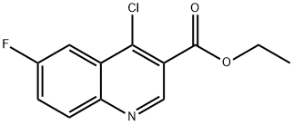 ETHYL 4-CHLORO-6-FLUOROQUINOLINE-3-CARBOXYLATE