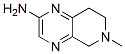 Pyrido[3,4-b]pyrazin-2-amine, 5,6,7,8-tetrahydro-6-methyl- (9CI) Struktur