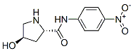 2-Pyrrolidinecarboxamide,4-hydroxy-N-(4-nitrophenyl)-,(2S,4R)-(9CI) Struktur