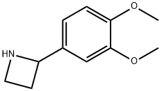 Azetidine, 2-(3,4-dimethoxyphenyl)- (9CI) Struktur