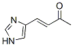 3-Buten-2-one, 4-(1H-imidazol-4-yl)- (9CI) Struktur