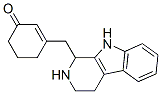 3-[(2,3,4,9-Tetrahydro-1H-pyrido[3,4-b]indol-1-yl)methyl]-2-cyclohexen-1-one Struktur