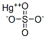 MERCURY(II) SULFATE Struktur