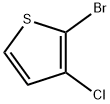 2-Bromo-3-chlorothiophene Structure