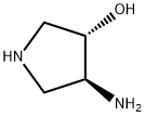 3-Pyrrolidinol,4-amino-,trans-(9CI) Struktur