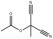 1,1-DICYANOETHYL ACETATE Struktur