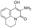 1H,5H-Benzo[ij]quinolizin-5-one, 6-amino-2,3-dihydro-7-hydroxy- (9CI) Struktur