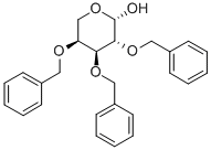 2,3,4-TRI-O-BENZYL-BETA-L-ARABINOPYRANOSE Struktur