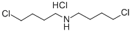 1-Butylamine, 4-chloro-N-(4-chlorobutyl)-, hydrochloride Struktur