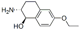 1-Naphthalenol,2-amino-6-ethoxy-1,2,3,4-tetrahydro-,trans-(9CI) Struktur