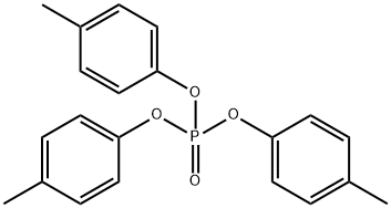 TRI-P-TOLYL PHOSPHATE Struktur