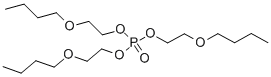 Tris(2-butoxyethyl) phosphate Struktur