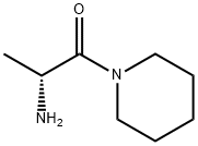 Piperidine, 1-[(2R)-2-amino-1-oxopropyl]- (9CI) Struktur