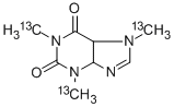 CAFFEINE (TRIMETHYL-13C3) Struktur