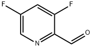 2-Pyridinecarboxaldehyde, 3,5-difluoro- (9CI) Struktur