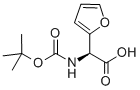 (S)-TERT-BUTOXYCARBONYLAMINO-FURAN-2-YL-ACETIC ACID Struktur