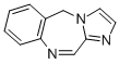 5H-Imidazo(2,1-c)(1,4)benzodiazepina [Italian] Struktur